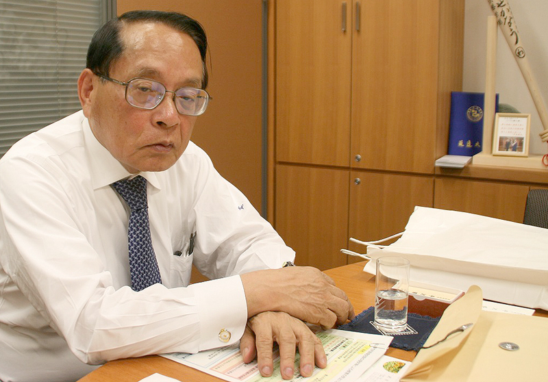 [写真]自民党リベンジポルノ問題特命委の平沢勝栄委員長