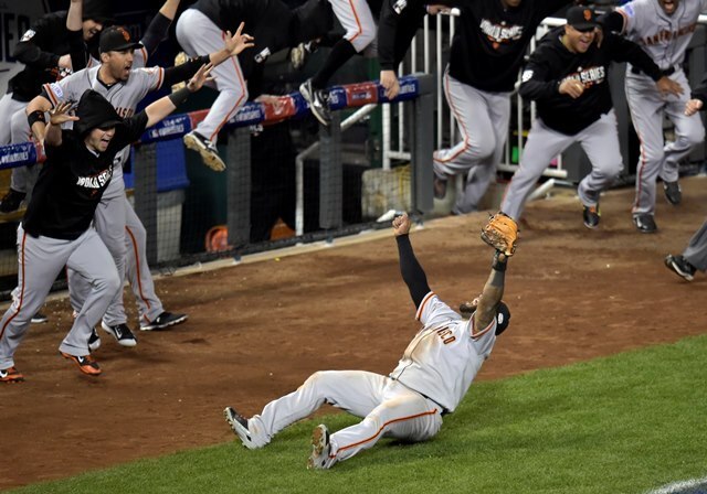 ジャイアンツが2年ぶりの優勝（USA TODAY Sports/アフロ）