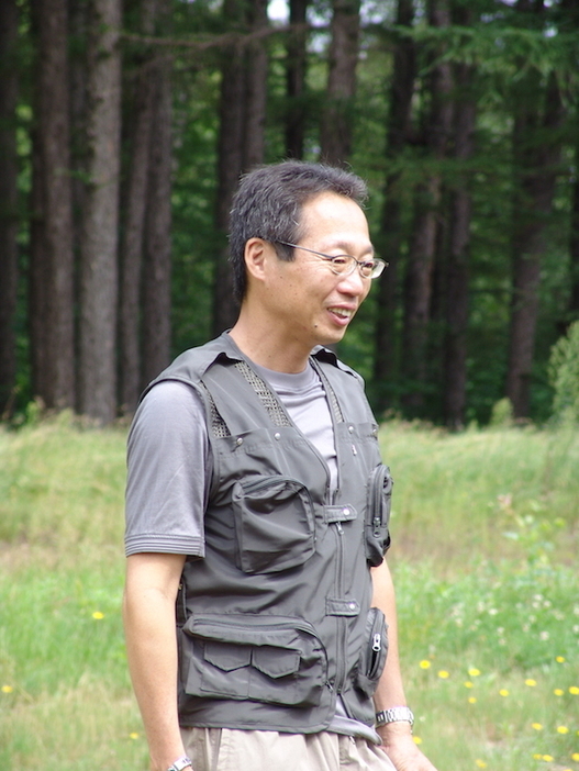 富良野自然塾のインストラクターでもある岡田武史さん(提供：林原博光)