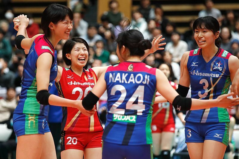 [写真]「全員の力で」勝ち取った5連覇（写真：田村翔/アフロスポーツ）