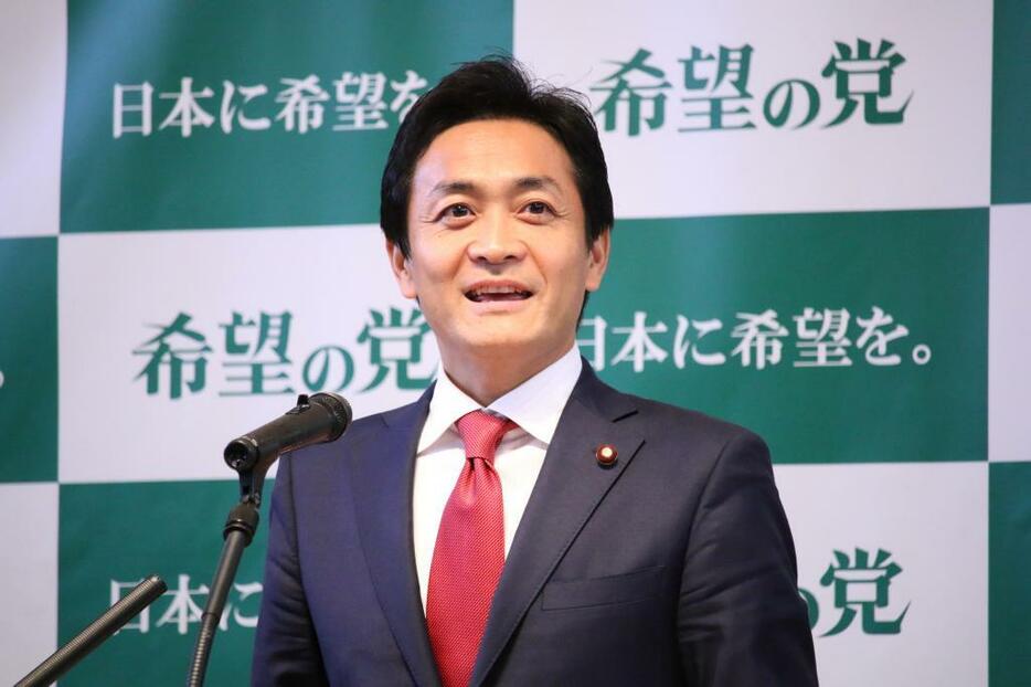 [写真]希望の党の玉木雄一郎代表