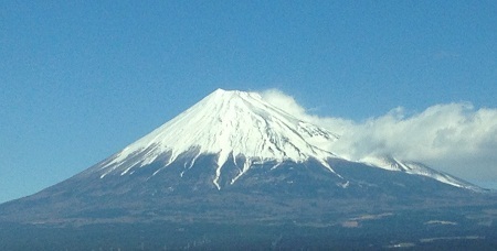 富士山（2013年1月撮影）