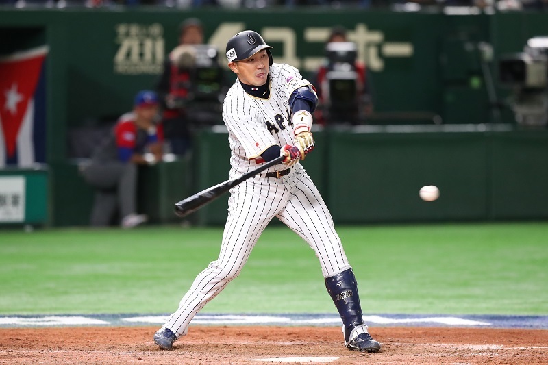 代打内川は執念の技あり犠飛を放った（写真：YUTAKA/アフロスポーツ）