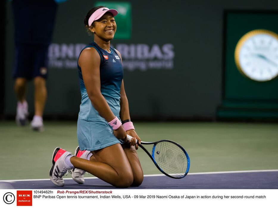 大坂なおみは新コーチとのコンビで立ち直りパリバ・オープン初戦のリベンジ戦で快勝（写真：Shutterstock/アフロ）