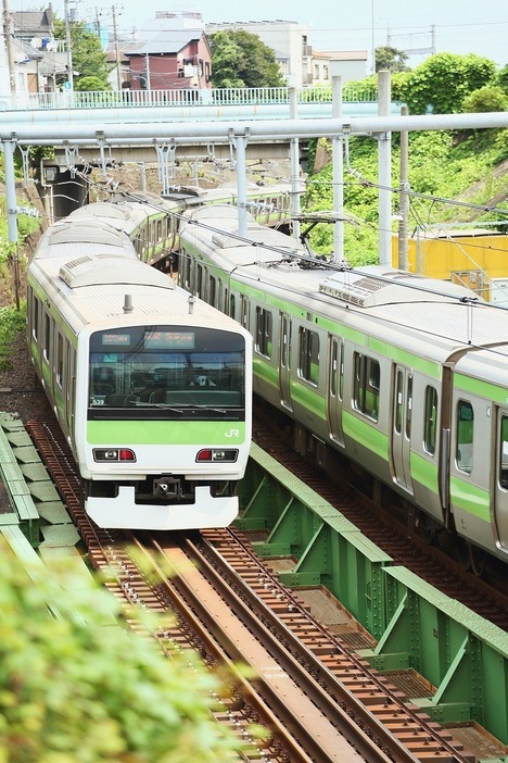 [資料写真]2020年に新駅「高輪ゲートウェイ」が開業するJR山手線（アフロ）