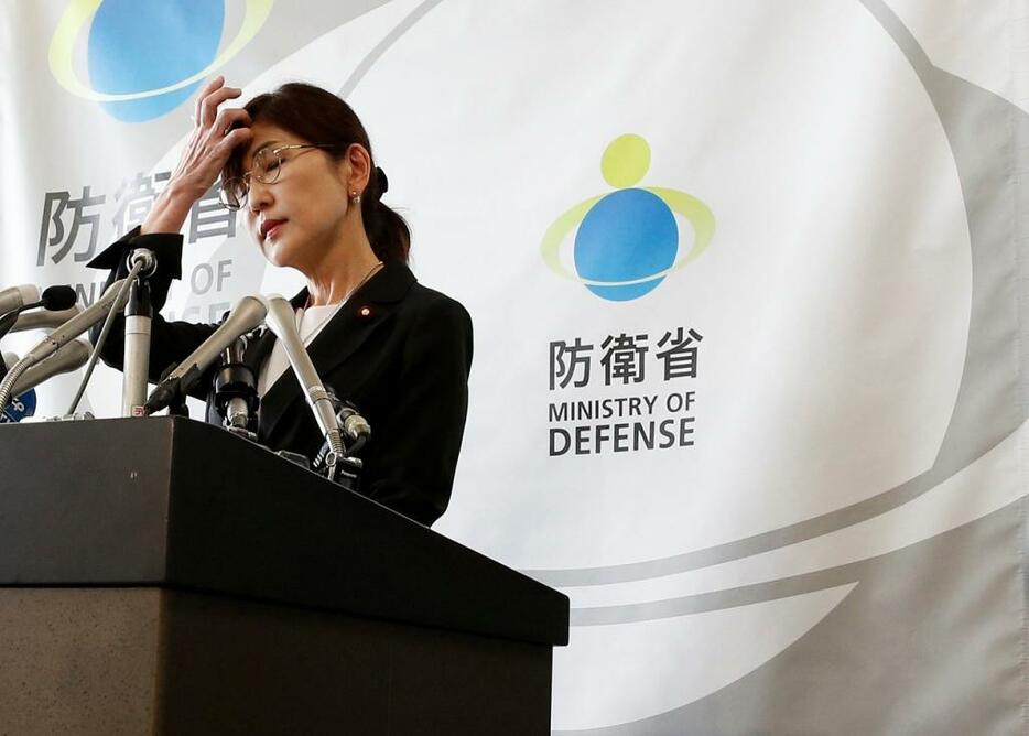 [写真]稲田朋美防衛相が辞任したPKO日報問題。この問題の本質はすり替えられてしまった（ロイター/アフロ）