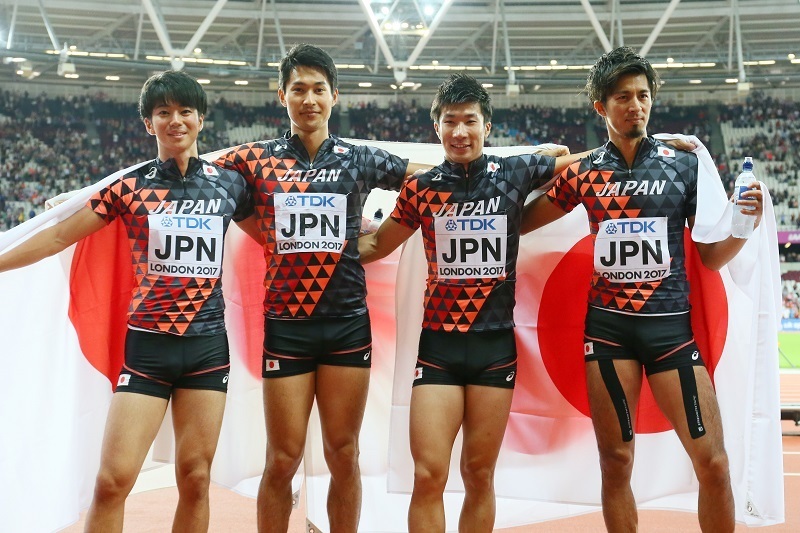ベストメンバーではなかったが、銅メダルを獲得した日本チーム（写真：YUTAKA/アフロスポーツ）