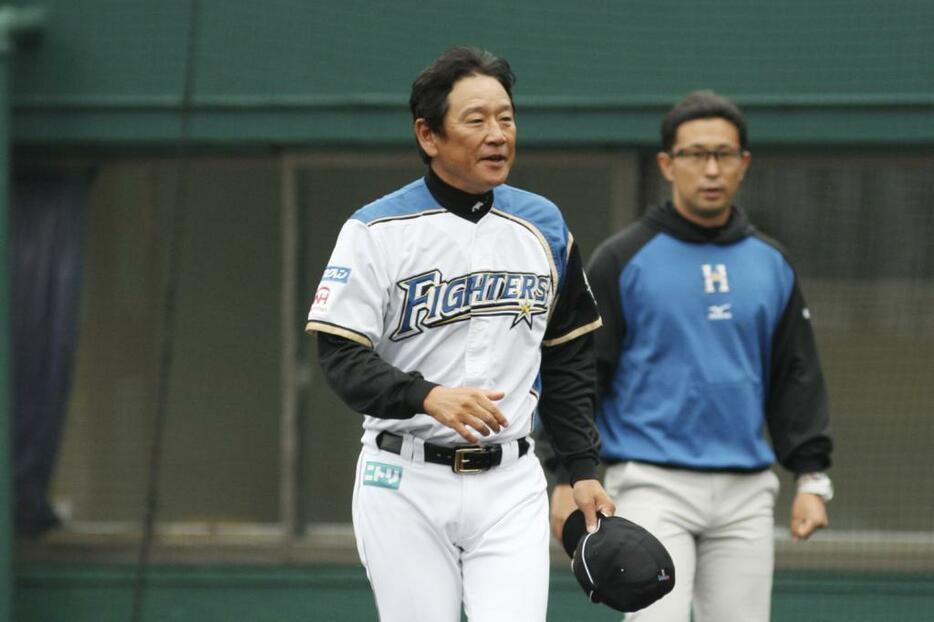 栗山監督の野球人としてのバックグラウンドに名将の理由がある。（写真・黒田史夫）