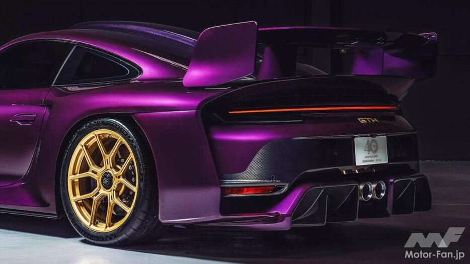 ポルシェ「911ターボS」を大胆に再解釈…最大925馬力のハイパー