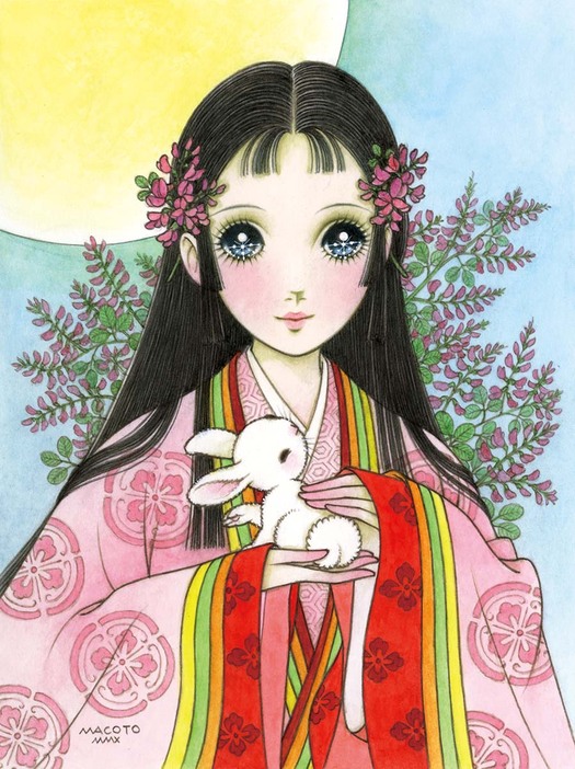 シーシイ高橋真琴クリアファイルマーメイド・ラプンツェル・花占い・月夜の夢 シーシイ高橋真琴クリアファイルマーメイド・ラプンツェル・花