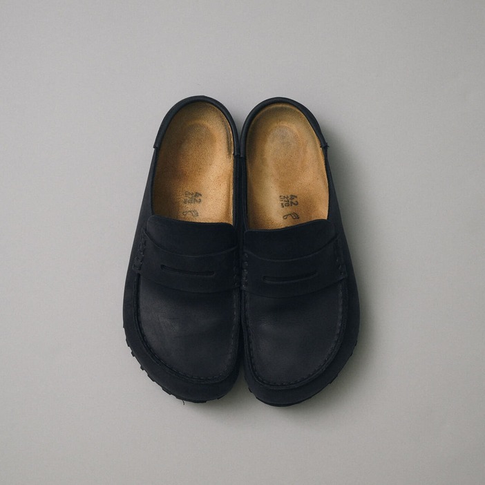 美品☆Birkenstock ブラック ローファー 買って大優勝！「ビルケンシュトック」のサンダルなのに秋冬もは