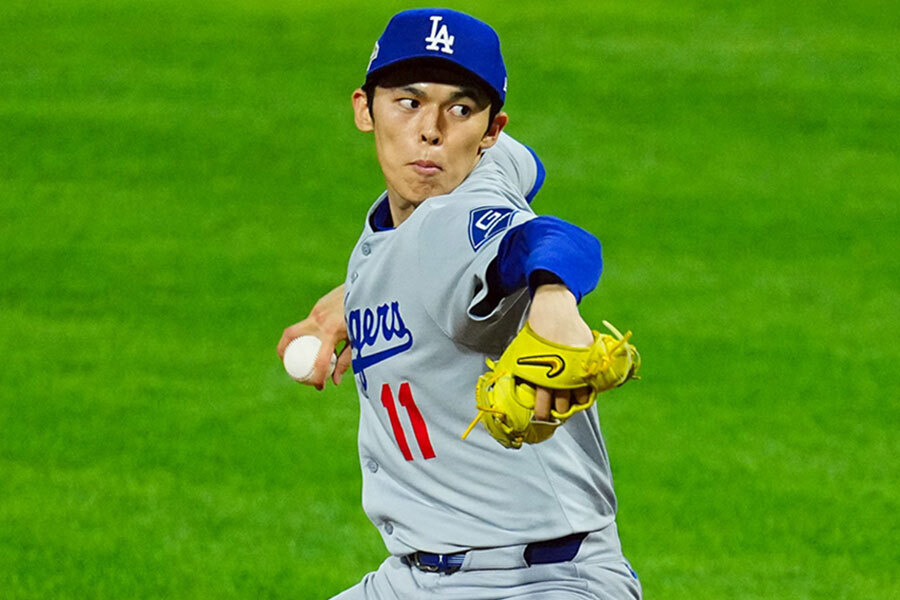 佐々木朗希の称賛止まず…LAが酔いしれた“2球” 歴史に刻んだ快投
