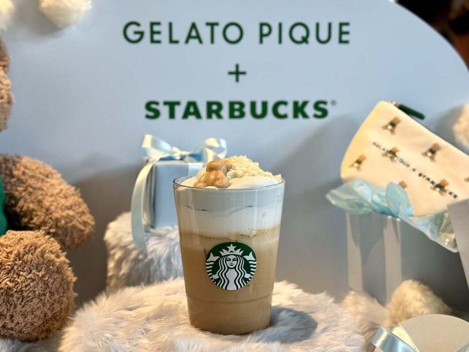 スタバ」×「ジェラピケ」のコラボドリンク‟ピケ モコ ブーケ