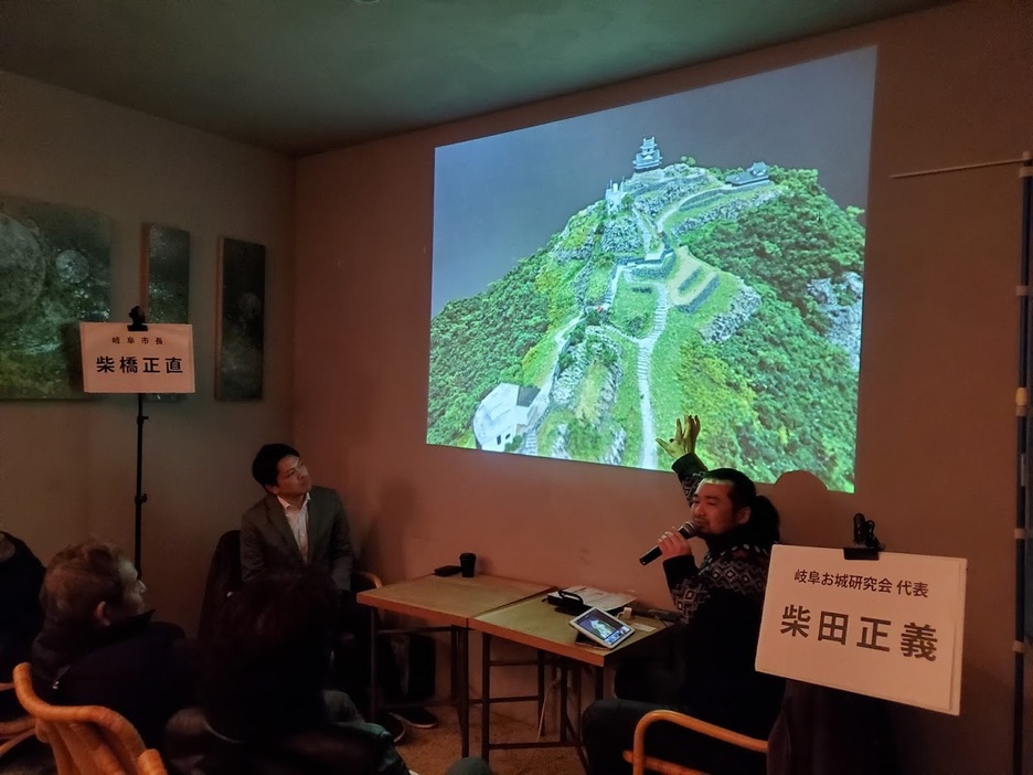 岐阜お城研究会では整備計画の理想図をすでにCGで作成している