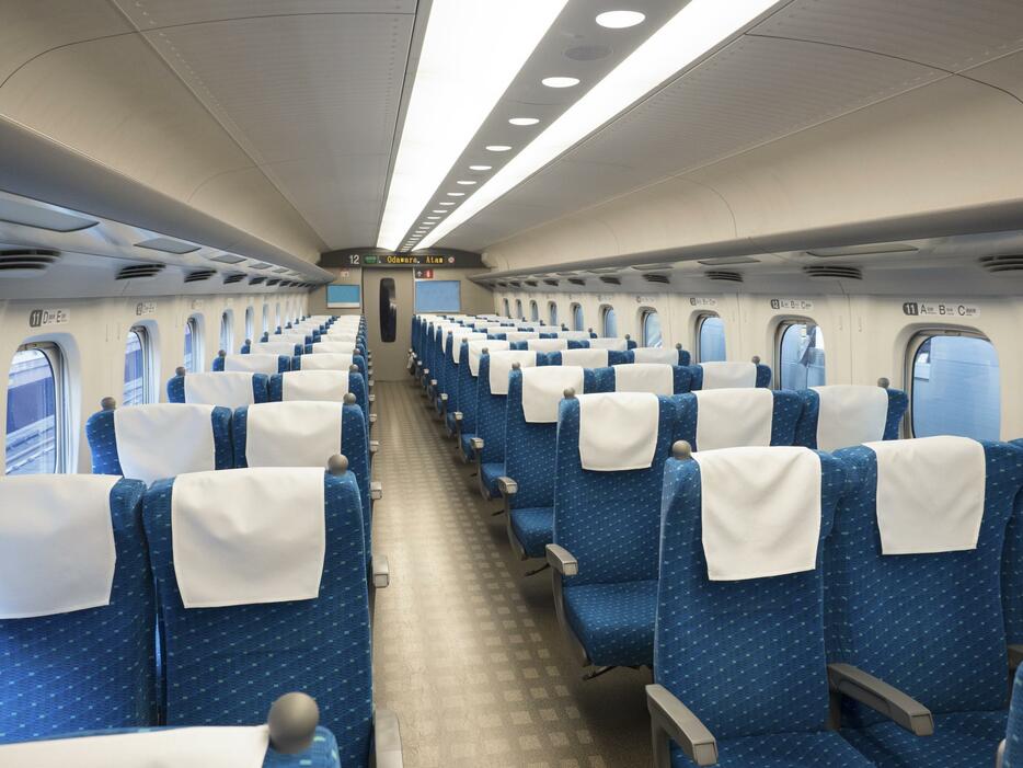 [写真]新幹線の客室のイメージ写真（写真：GYRO PHOTOGRAPHY/アフロイメージマート）