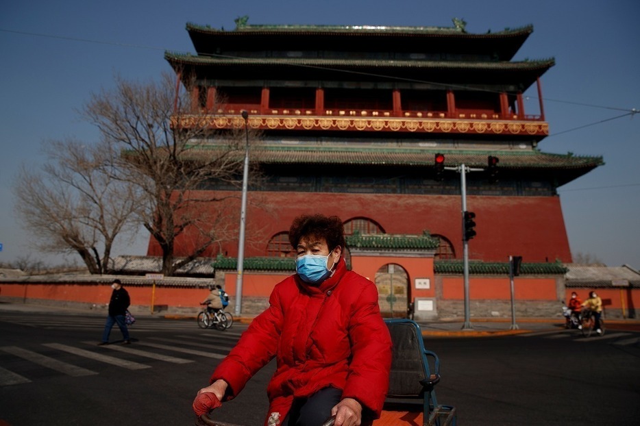 [写真]新型コロナウイルスの発生源で爆発的に感染が拡大した中国。武漢市封鎖などの措置を取り、新たな症例は減りつつあることが報告されている（ロイター/アフロ）
