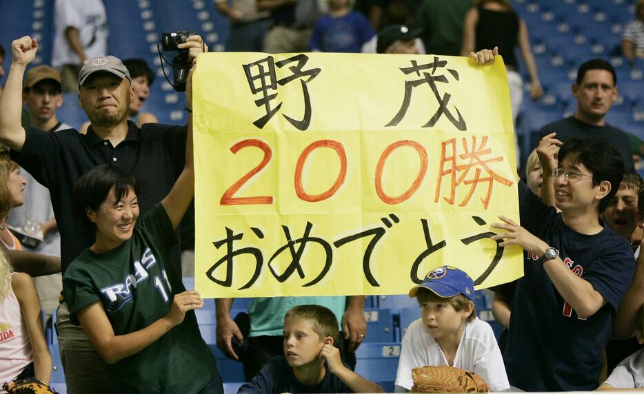 デビルレイズ時代には日米通算200勝を達成＝2005年6月15日（写真：ロイター/アフロ）