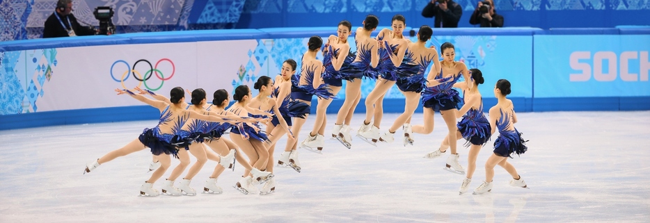 2014年ソチ五輪、観客を魅了したトリプルアクセル＝2014年2月20日（写真：YUTAKA/アフロスポーツ）