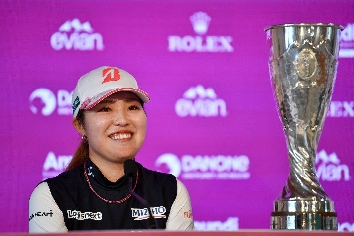 メジャー初制覇を果たした古江。(C)Getty Images