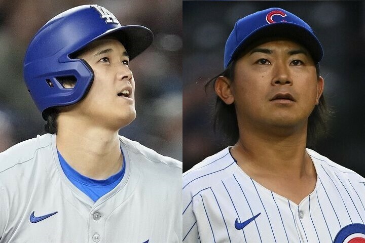 来季の東京での開幕戦が決まったドジャースとカブス。大谷と今永の直接対決にも期待が高まる。(C) Getty Images