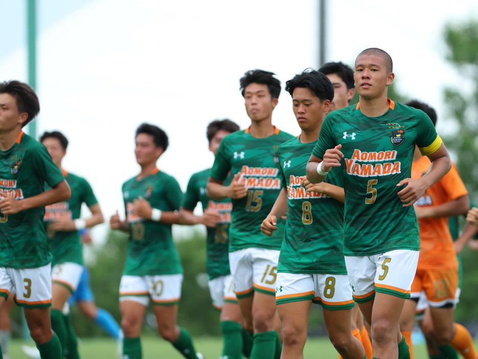 青森山田高が2回戦突破(HIGH SCHOOL SOCCER YEARBOOK)