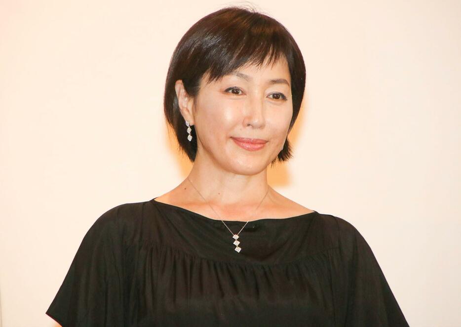 高島礼子さん=2021年撮影