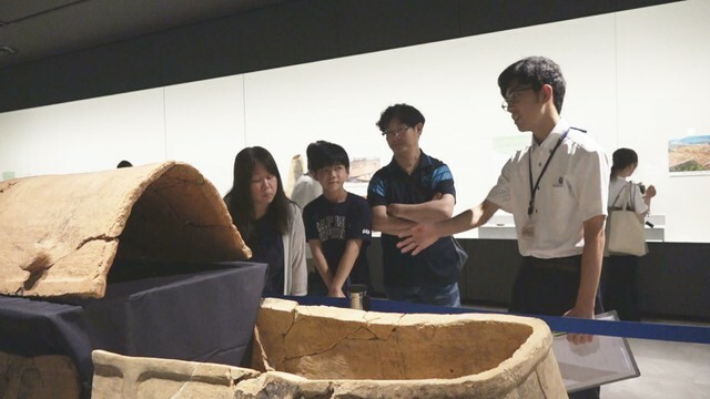 中学生・高校生が見どころを解説　岡山県立博物館