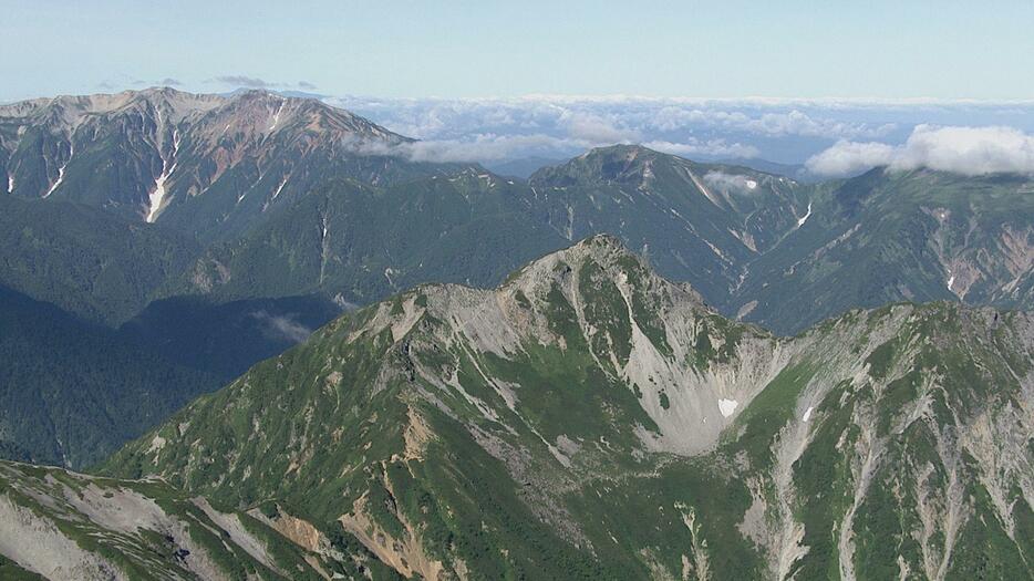 資料　北アルプス鉢ノ木岳