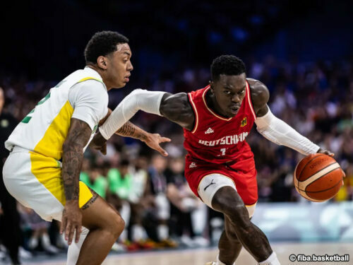 20得点6アシスト4スティールを記録したドイツ代表のデニス・シュルーダー［写真］＝fiba.basketball