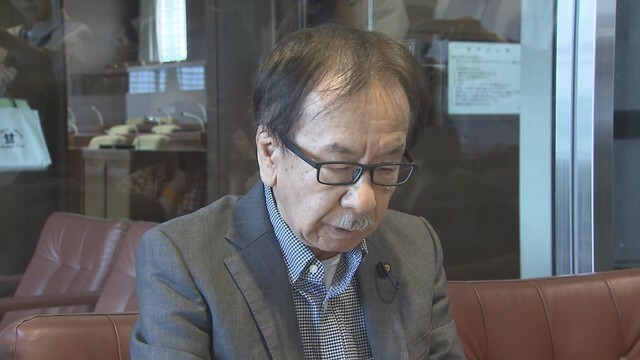 辞職願を提出した佐藤貴久大河原町議