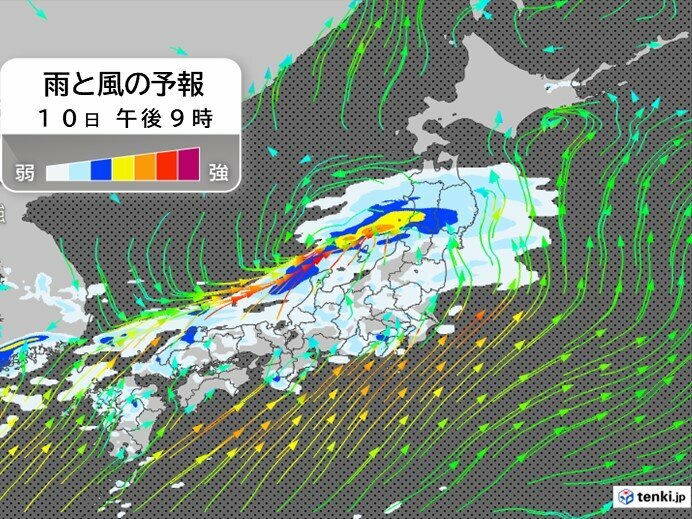 画像：tenki.jp