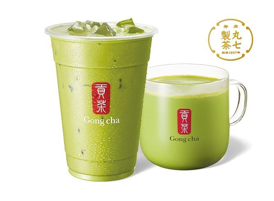 「一番摘み抹茶 ミルクティー」ICED：S/540円・M/590円・L/680円、HOT：S/540円・ M/590円