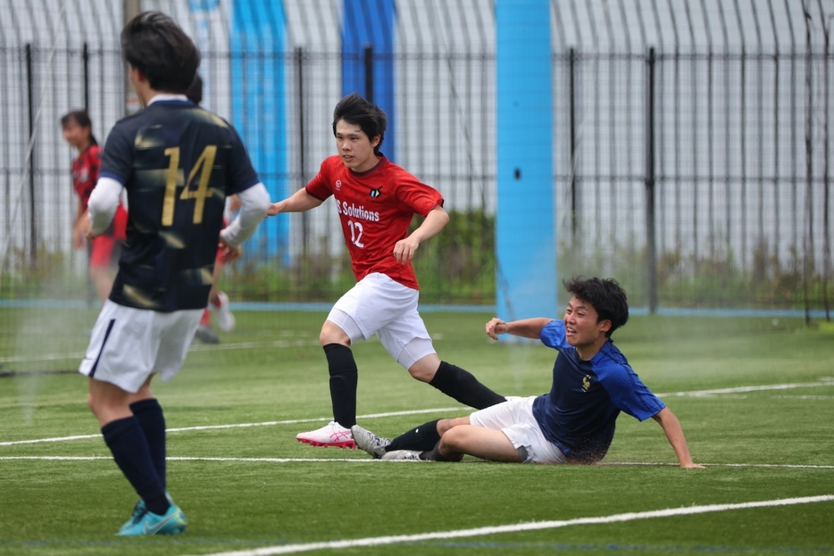 交流戦はNSSOLが大量4ゴールを奪って快勝。新戦力も加わり、3連覇に向けて死角なし（写真◎高野徹）