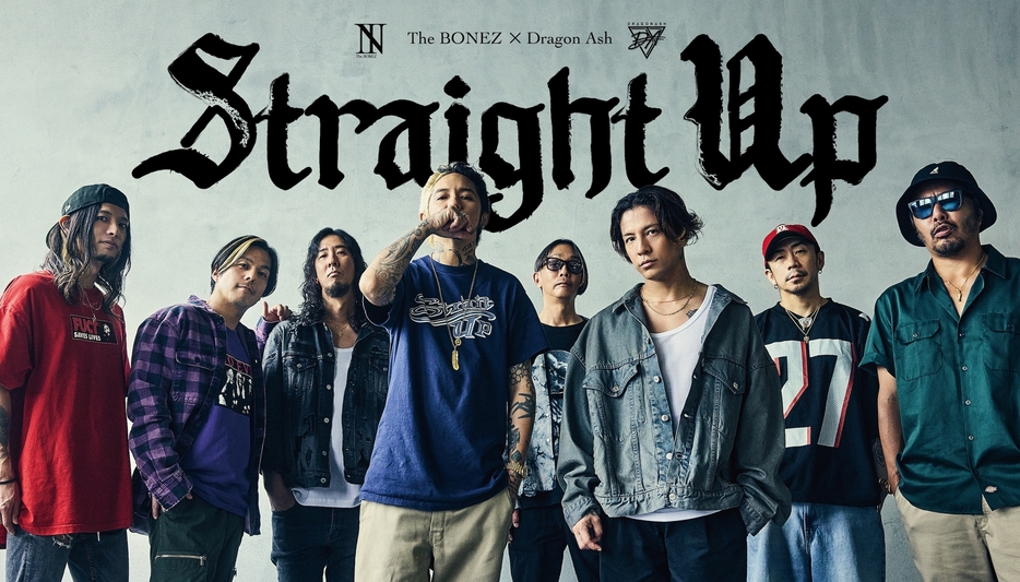 『The BONEZ × Dragon Ash “Straight Up” Tour』ビジュアル