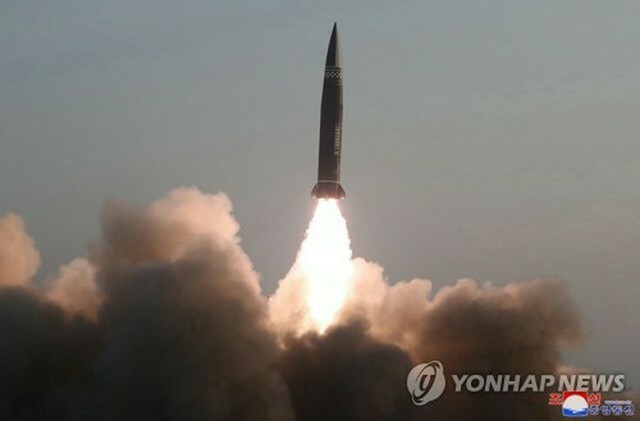 北朝鮮の弾道ミサイル（資料写真）＝（朝鮮中央通信＝聯合ニュース）