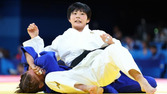 初戦を勝利した舟久保遥香選手(写真：YUTAKA/アフロスポーツ)