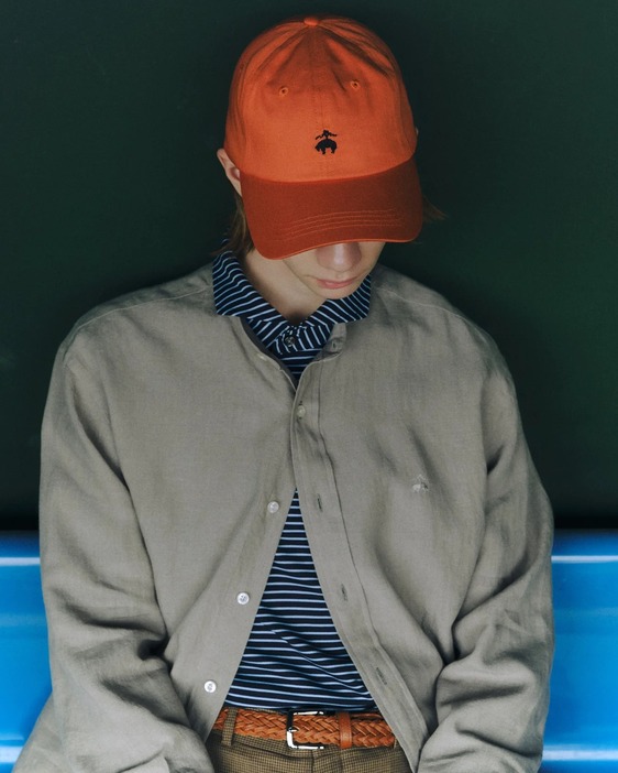 別注GF COTTON TWIL BB CAP 各¥8,800 カラー : BLACK, NAVY, ORANGE, WHITE, MINT GREEN サイズ : free