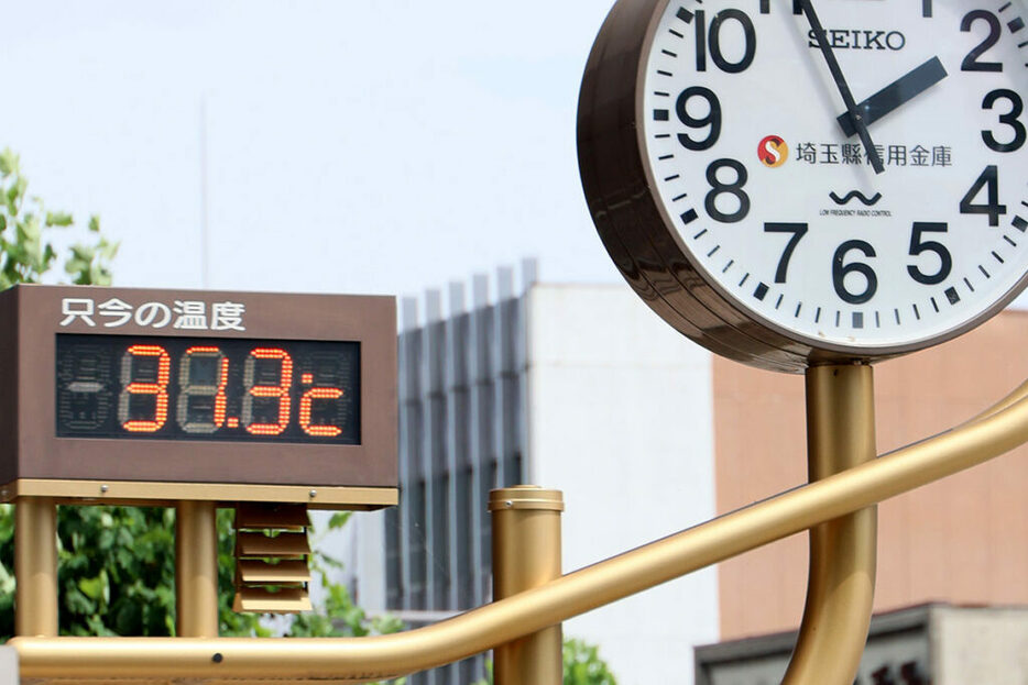 7月に入ってから関東各地で猛暑日が多発している（写真・アフロ）