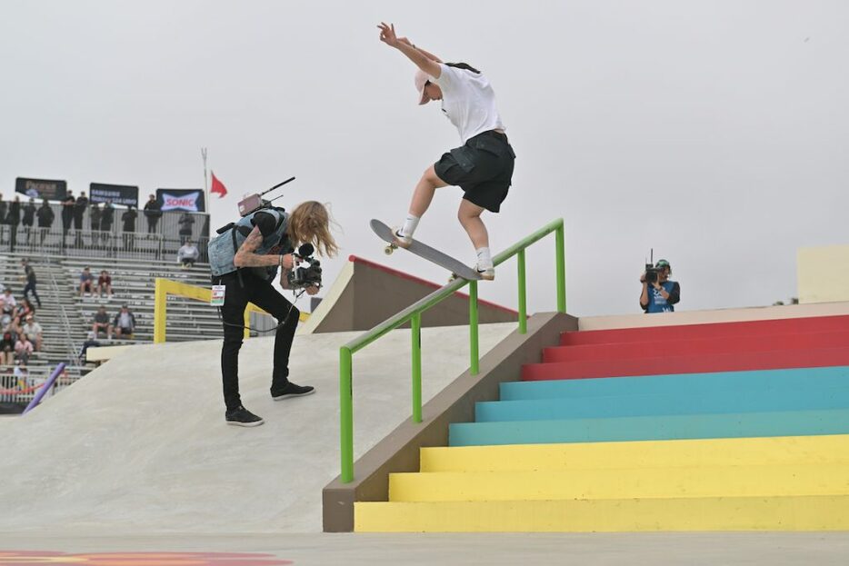 織田夢海のライディング ©Mark Kohlman/X Games