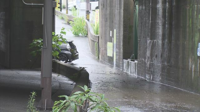 運転していた人は無事