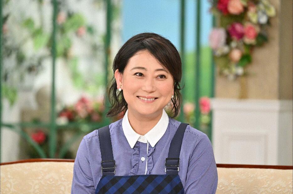 7月30日放送の「徹子の部屋」に出演する友近さん＝テレビ朝日提供