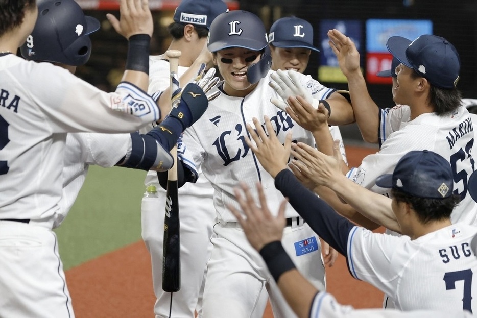 西武・野村大樹(C)Kyodo News