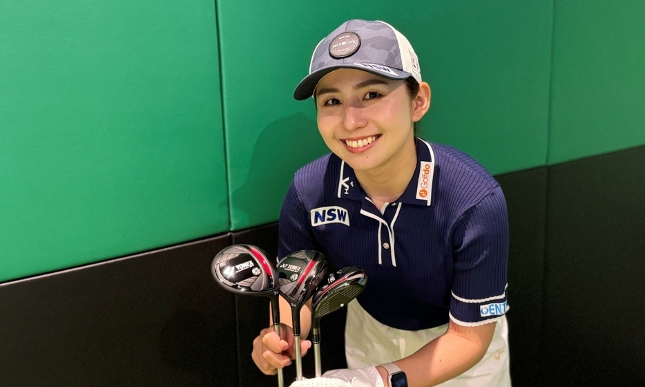 江澤亜弥がヨネックス「EZONE GT WOMEN フェアウェイウッド」を試打