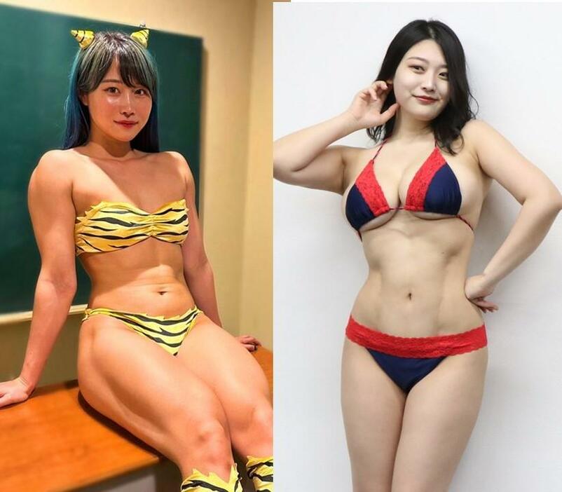 ブラマジ田中さん（左）、風吹ケイさん（右）