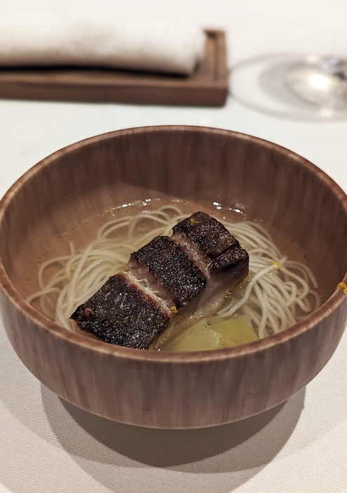 鯉と煮麺