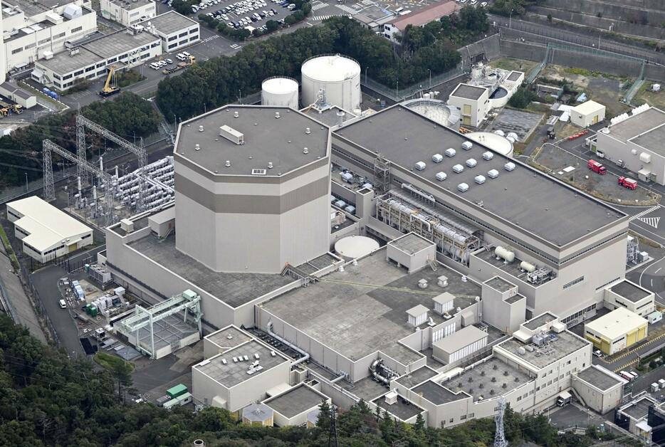 日本原子力発電敦賀原発2号機＝2023年11月、福井県敦賀市