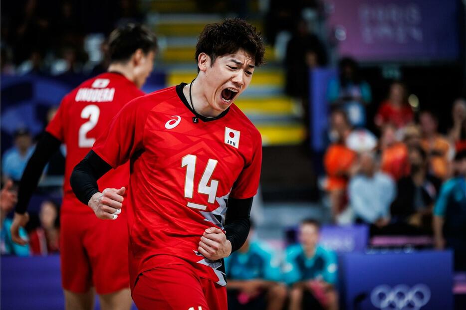 石川祐希（男子日本代表）【写真：Volleyball World】