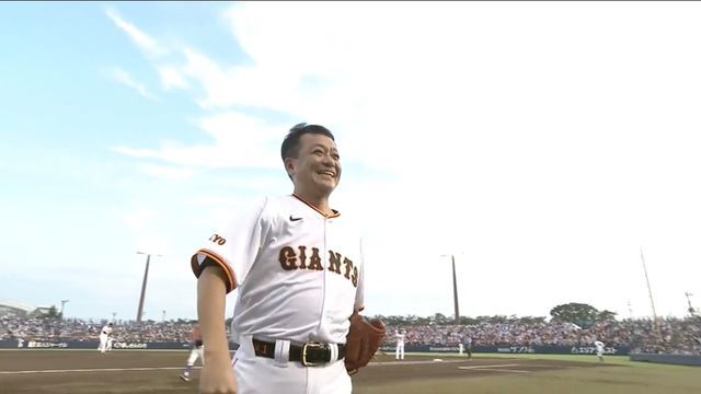 始球式の裏側は後日シューイチで！(画像:日テレジータス)