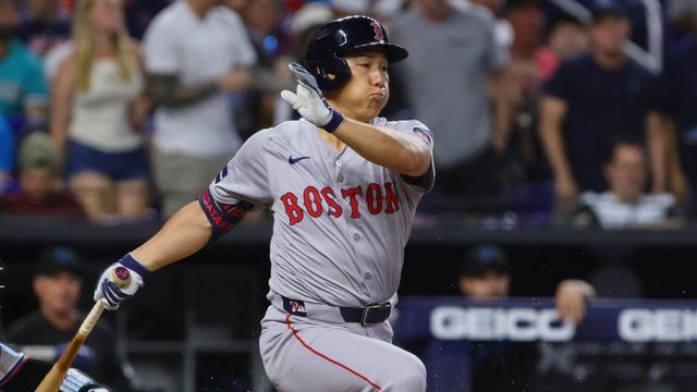 レッドソックス・吉田正尚選手が3試合連続のマルチ安打（写真：USA TODAY Sports/ロイター/アフロ）