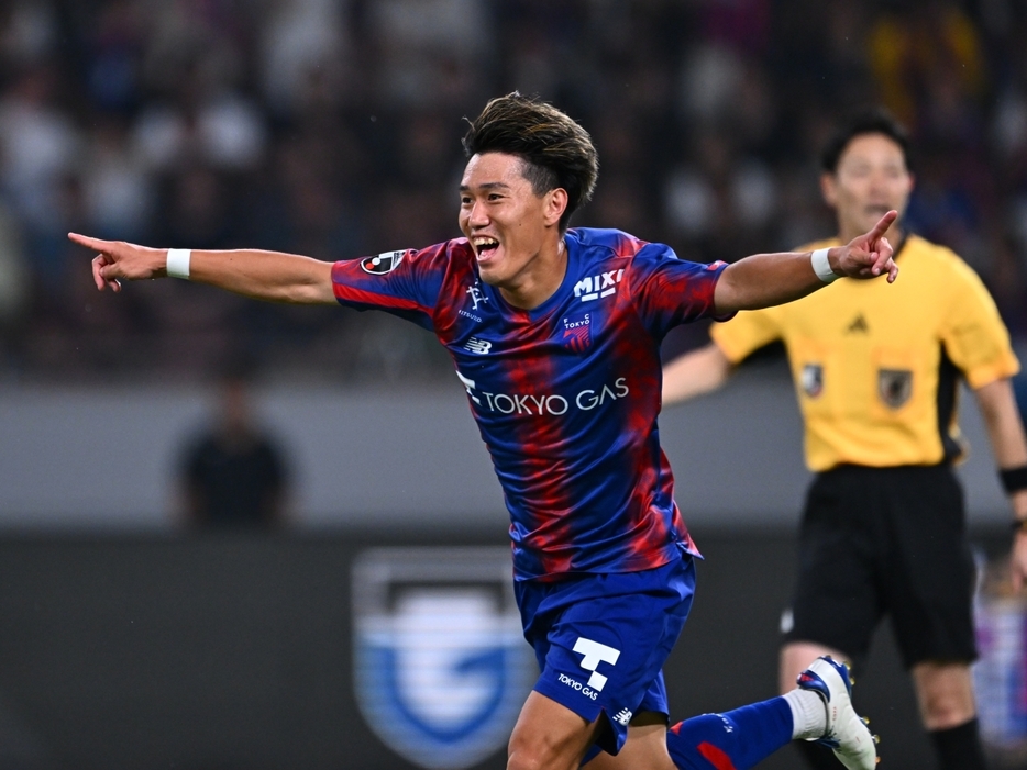 MF遠藤渓太が先制ゴール(J.LEAGUE)